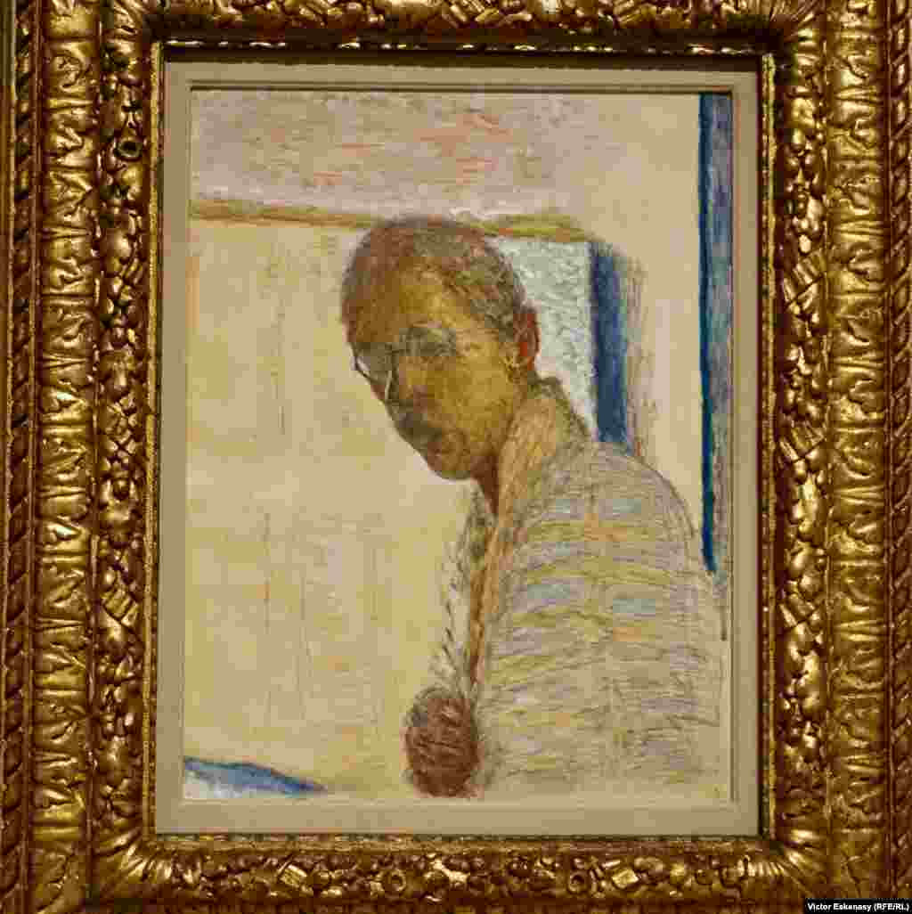 Bonnard, Autoportret în expoziția de la Frankfurt