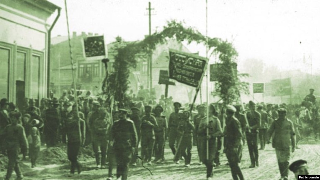 Manifestația militarilor ruși la Iași, 18 aprilie/1 mai 1917