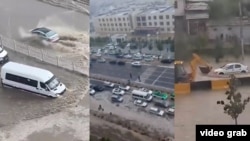 Сел дар хиёбонҳои Душанбе равуои сокинону нақлиётро мушкил кард.