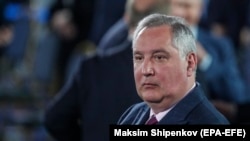 Dmitry Rogozin, udhëheqës i Agjencisë hapësinore ruse Roskosmos.