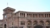 Armenia - The main government building in Yerevan, March 6, 2021.