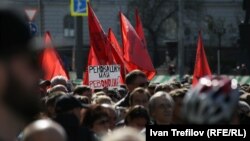 Ар кандай эсеп менен митингге чыккандардын саны 20 миңдей болду.