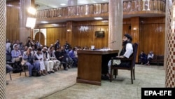 Despite promises to allow press freedom after returning to power, the Taliban has shut down independent radio stations, television studios, and newspapers. (file photo)