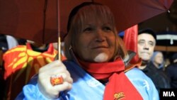 Архивска фотографија- протест на движењето Бојкотирам во Скопје
