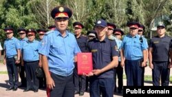 Мурат Боронов жана Сыймык Токтогул уулу. Ысык-Көл. 4-июль, 2025-жыл.