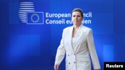 დანიის პრემიერმინისტრი მეტე ფრედერიკსენი