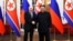 Очільники Росії і Північної Кореї, Володимир Путін і Кім Чен Ин (праворуч). Пхеньян, 19 червня 2024 року