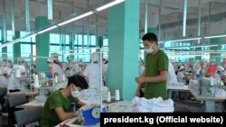 Швейная фабрика в Кызыл-Кие компании «Cool bros». 12 августа 2020 года.