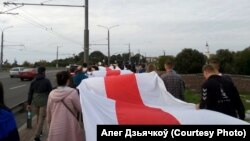 MInsk: protest antiprezidențial, 16 august 2020