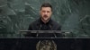Президент України Володимир Зеленський виступає на 80-й Генасамблеї ООН. Нью-Йорк, США. 24 вересня 2025 року