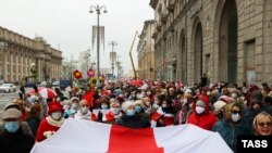 Proteste la Minsk, 2 noiembrie 2020