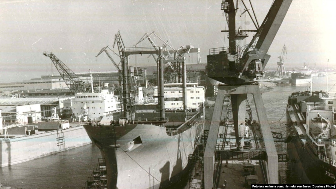 Şantierul naval Galaţi.(1978) Fototeca online a comunismului românesc; cota:281/1978