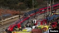 تصادف قطار در اسپانیا