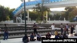 Demirýol wokzaly, Türkmenistan