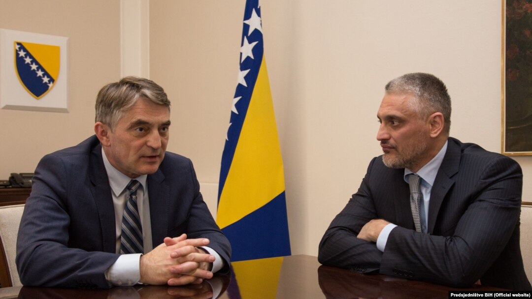 Željko Komšić i Čedomir Jovanović