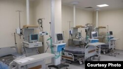 Оборудование в кыргызско-турецкой больнице в Бишкеке.
