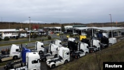 Protestne kolone šlepera na graničnim prelazima Zapadnog Balkana