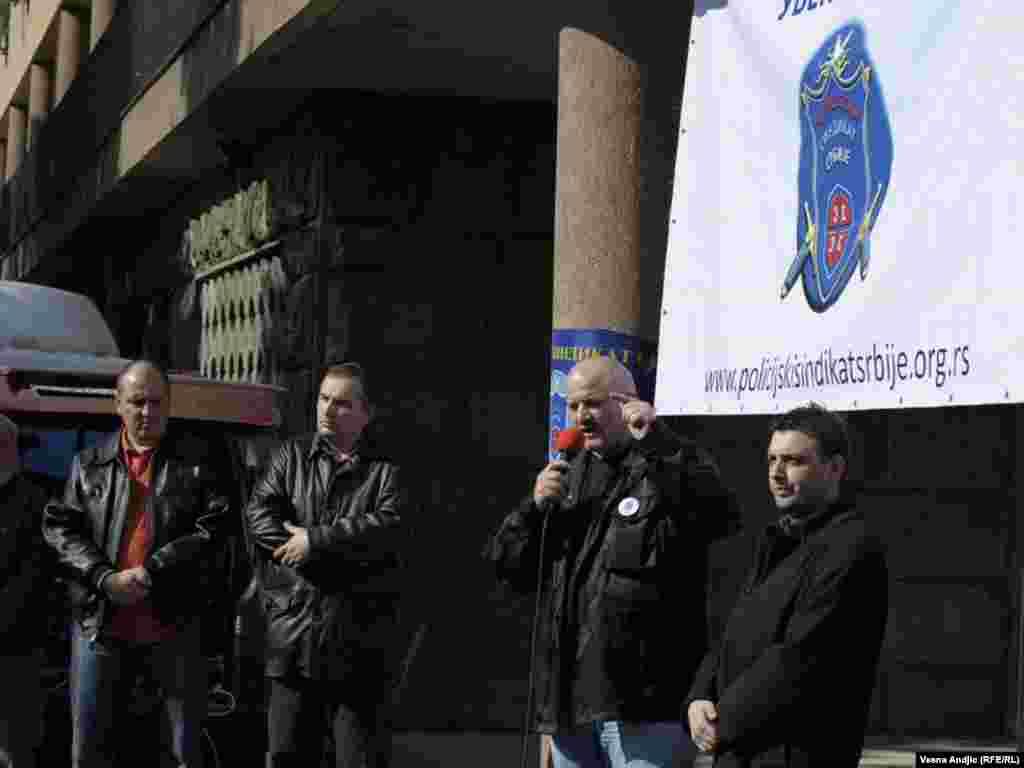 Protest policajaca u Beogradu, 20. oktobar 2011