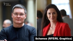 Євген Пивоваров та Ольга Савченко 