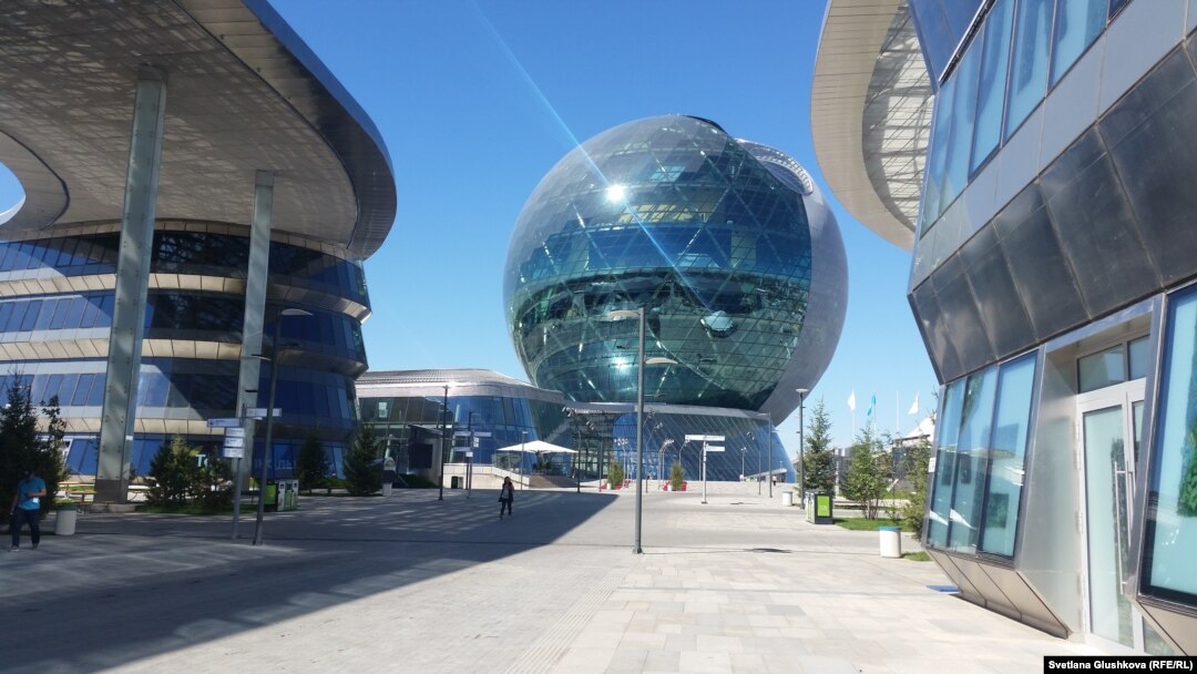 Astanada EXPO-2017-nin ərazisi
