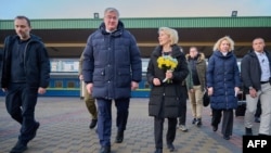 Урсула фон дер Ляйен прибыла в Киев, 24 февраля 2026 года