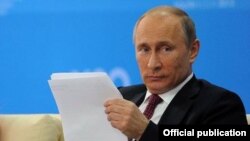 Президент России Владимир Путин. 