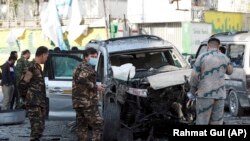Подрыв автомобиля в Кабуле, 16 ноября 2020 года (архив)