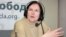 Лариса Масенко у студії Радіо Свобода, 2010 рік