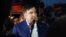 Mikheil Saakashvili speaks to supporters in Dnipro on September 20.