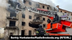 Наслідки одного з попередніх російських ударів по Слов’янську, фото ілюстративне