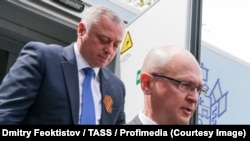 Бадра Гунба и Сергей Кириенко