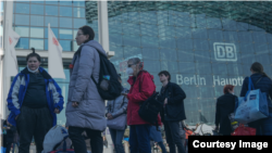 Украиналык качкындар.