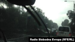 Невреме во Скопје. 09.06.2018