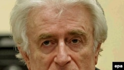 Radovan Karadžić tokom izricanja presude u sudnici Haškog tribunala, 24. mart 2016.