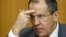 Министр иностранных дел России Сергей Лавров. 
