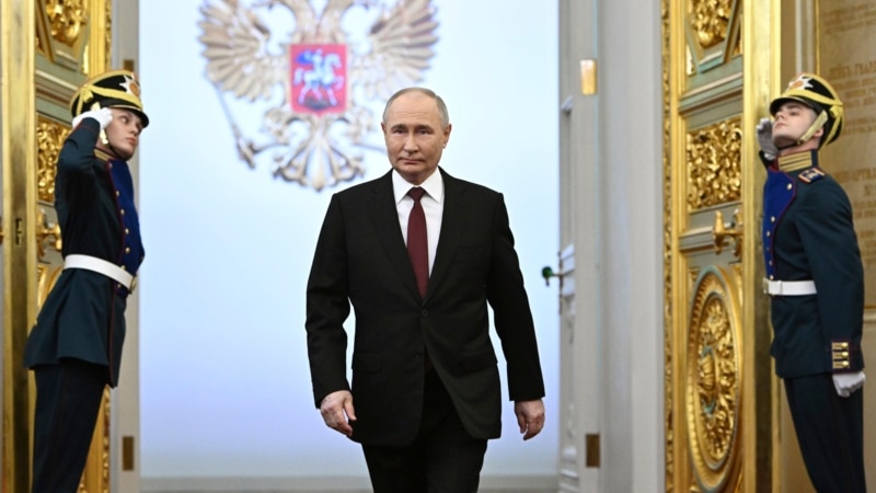 Инаугурация Путина: он в пятый раз вступил в должность президента