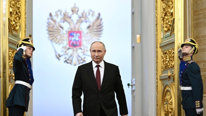 В Кремле прошла церемония инаугурации президента России. Путин вступил в должность в пятый раз
