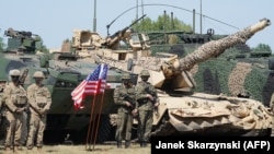 Военные из Польши и США принимают участие в совместных учениях Defender Europe 20, Польша, 11 августа 2020 года